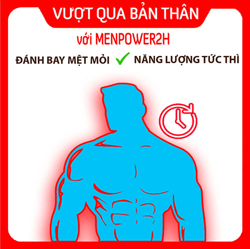 Sử dụng MENPOWER2H FOR GYM